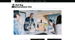 Desktop Screenshot of bedbugexterminator911.com